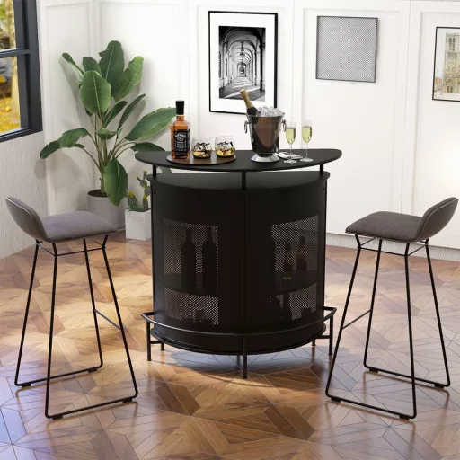 Bar rotund pentru acasă