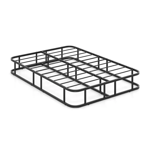 Cadru pat matrimonial din metal, 137x190 cm