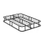 Cadru pat matrimonial din metal, 137x190 cm