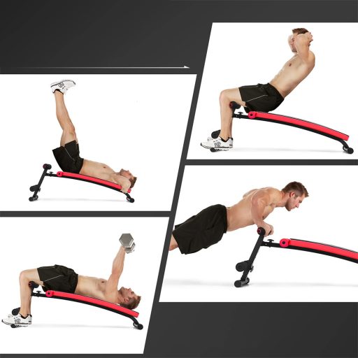 Bancă de abdomene pliabilă