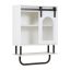 Dulap de baie cu suport pentru prosoape și raft deschis