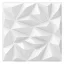 Set de 40 panouri 3D pentru perete cu modele în formă de diamant