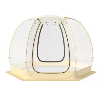 Cort de Tip Dom Transparent 3.35x3.35m