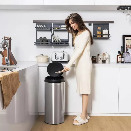 Coș de gunoi cu senzor 30L