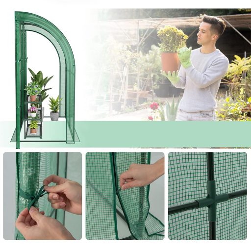 Seră 197 cm × 97 cm × 204 cm