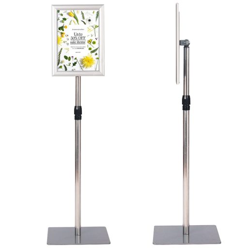 Stâlp de Informații 33x24cm, Argintiu