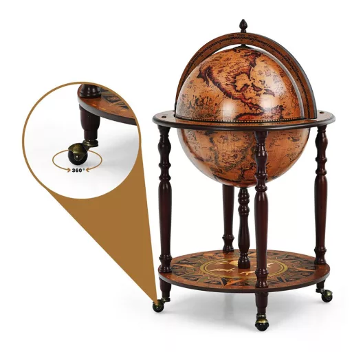 Cabinet de vin în formă de glob