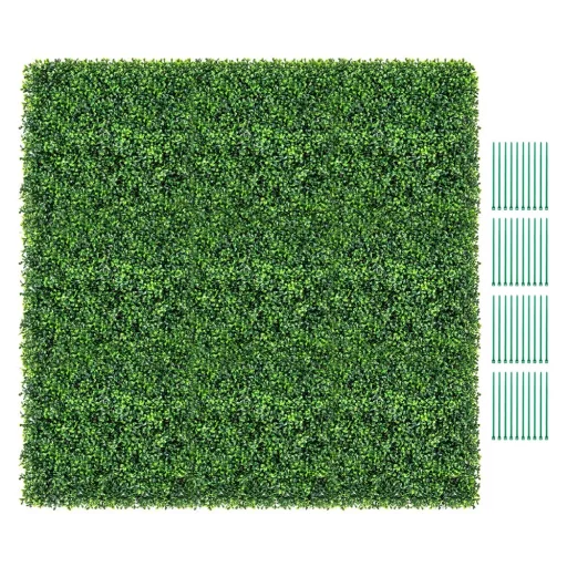 Panou decorativ din plante artificiale 12 buc. 50x50 cm