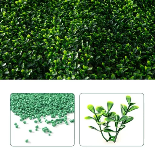 Panou decorativ din plante artificiale 12 buc. 50x50 cm