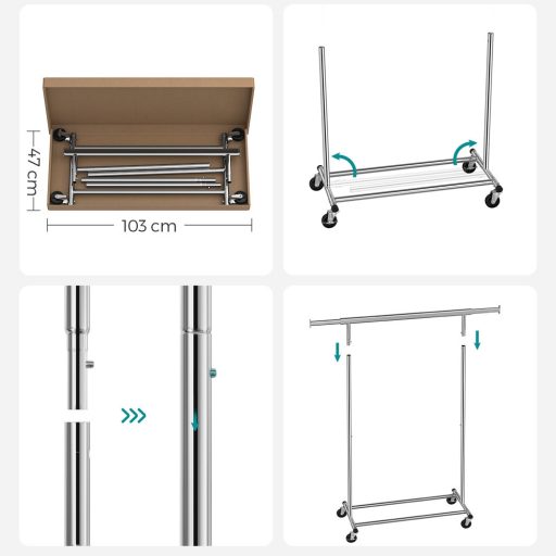 Răcitor de haine mobil