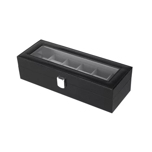 Cutie pentru Ceasuri cu 6 Compartimente