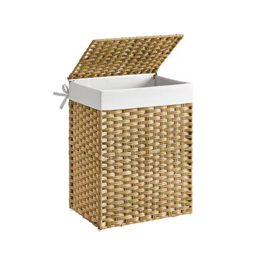 Coș de rufe din plastic, 45.5 x 32 x 61cm