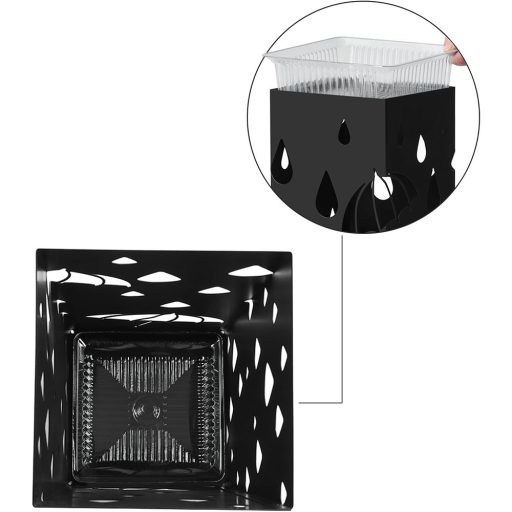 Suport pentru umbrele, negru