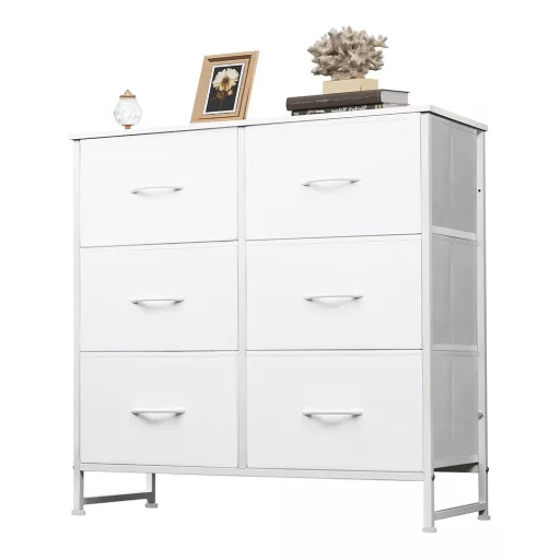 Comodă cu 6 sertare 76.7x30x74.7cm