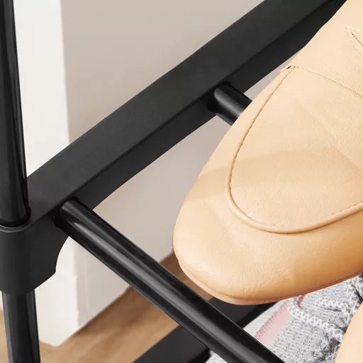 3 szintes fém cipőtartó 2db 92x30x54cm