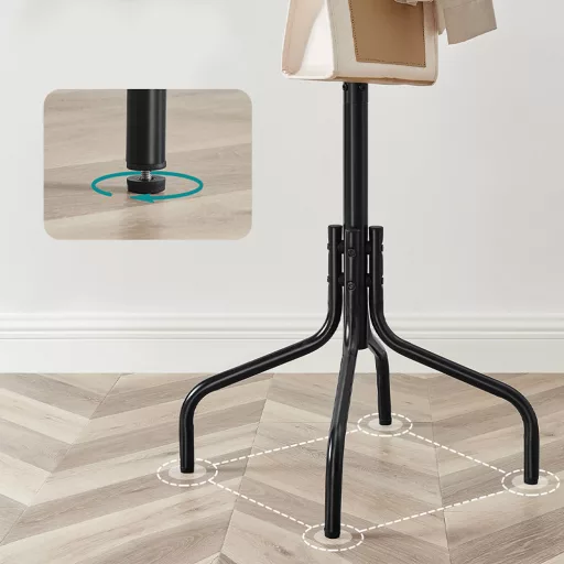 Suport de haine metalic 56.5x180cm