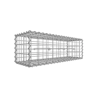Coș Gabion din Oțel 100 x 30 x 30 cm