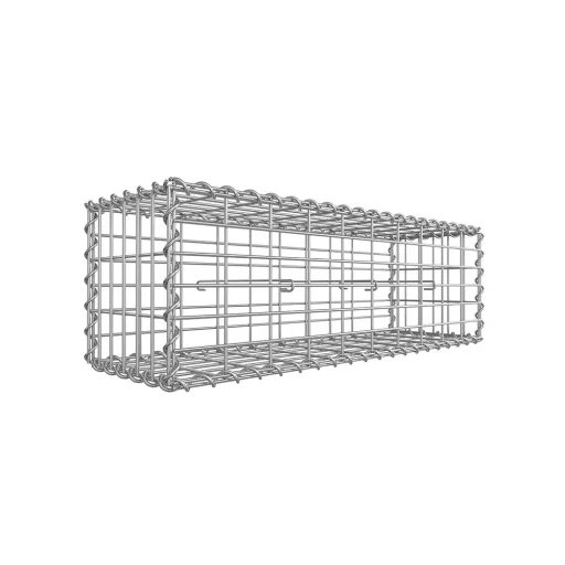 Coș Gabion din Oțel 100 x 30 x 30 cm