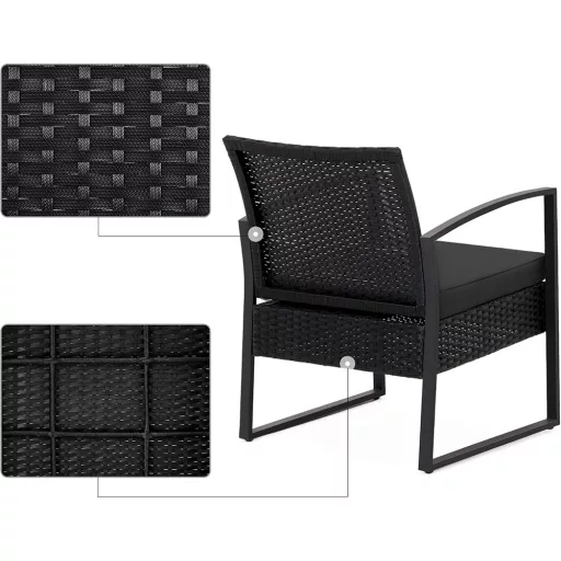Set de Mobilier de Grădină 3 piese