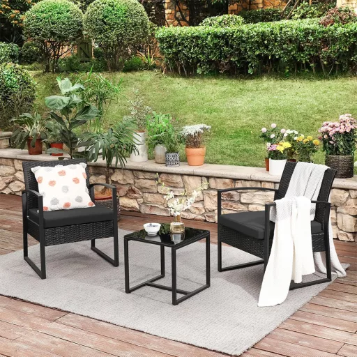 Set de Mobilier de Grădină 3 piese