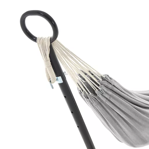 Hamaca cu suport, gri