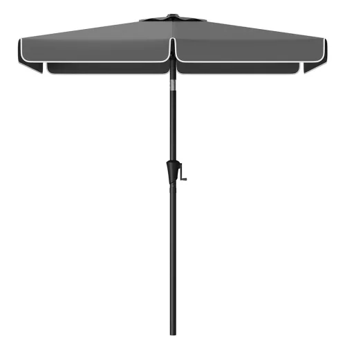 Umbrelă Reglabilă, 2x1.5m Gri