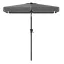 Umbrelă Reglabilă, 2x1.5m Gri