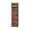 Cabinet de depozitare din plastic, maro rustic