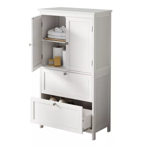 Dulap cu 2 uși și 2 sertare 60x30x110 cm
