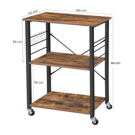 Carucior de Servire Mobil, 60x40x84 cm