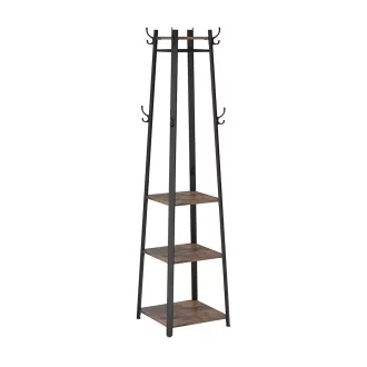 Suport pentru Paltoane cu Rafturi 43x43x180cm