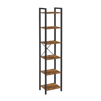 Raft cu 6 etaje pentru depozitare deschisă 40x30x187.5cm