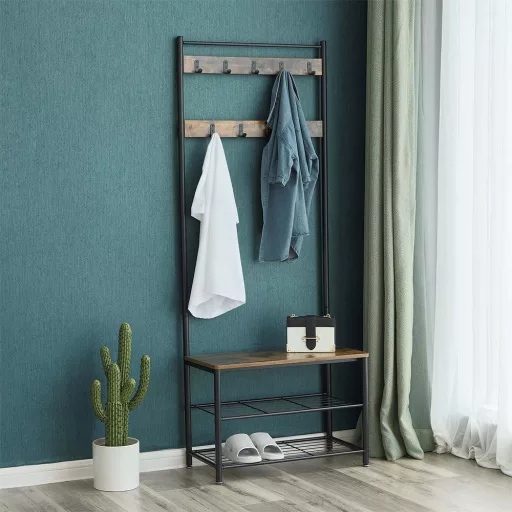 Perete de hol, maro, 32 × 70 × 175 cm