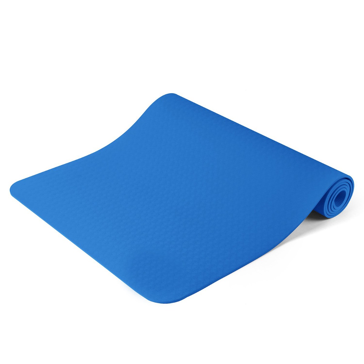 Saltea yoga cu geanta cadou, 3 culori-Albastru