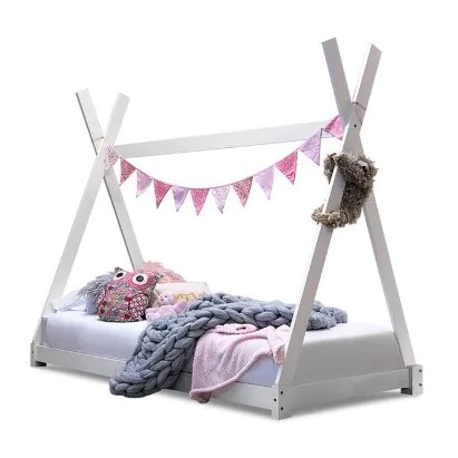 detaliu cadru de pat modern si elegant