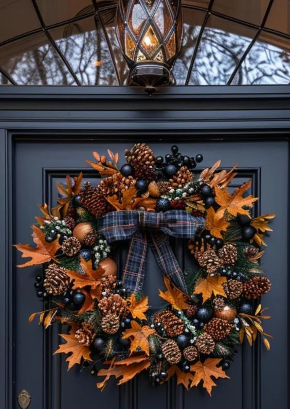 idee decorativa coronita toamna