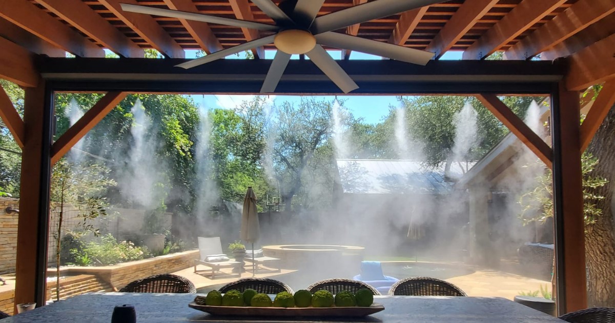 Sisteme de pulverizare apa: Aer conditionat exterior