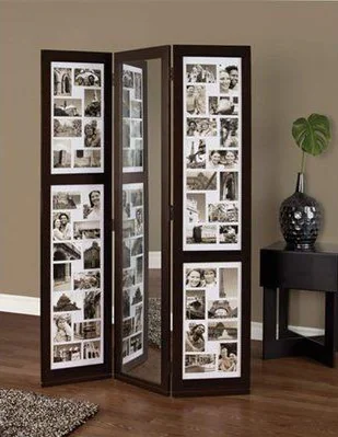 Paravan room divider in living spatios