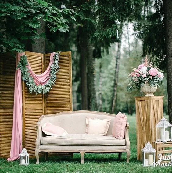 Paravan artistic ca element decorativ