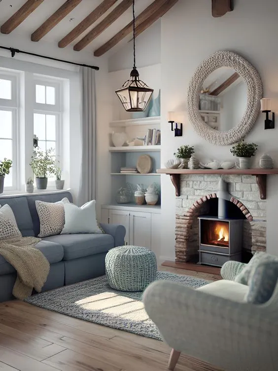 Stil aproape de natura in living